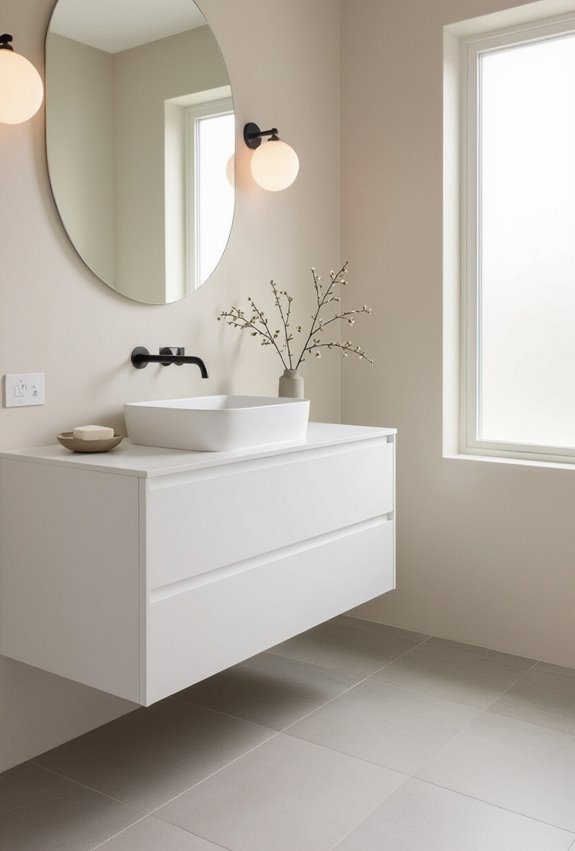 handleless matte soft close cabinetry