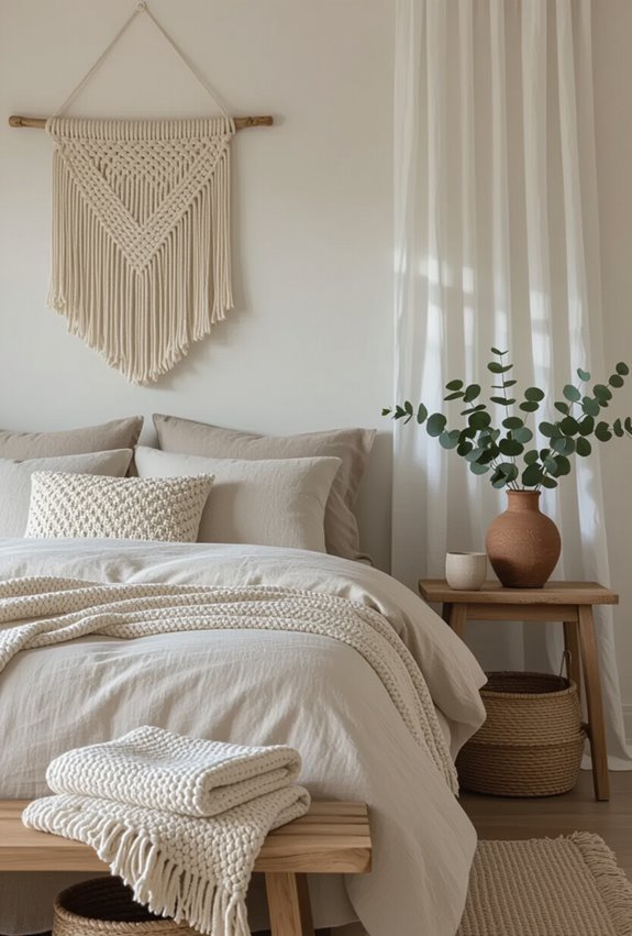 handmade artisan decor for bedroom
