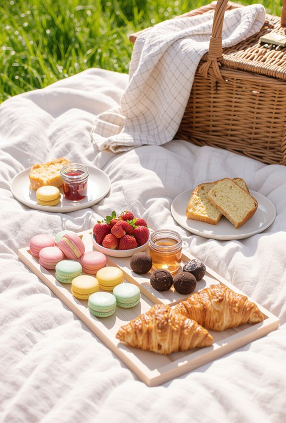 handmade caramels and tarts