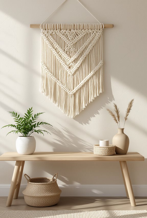 handmade cotton macram farmhouse d cor