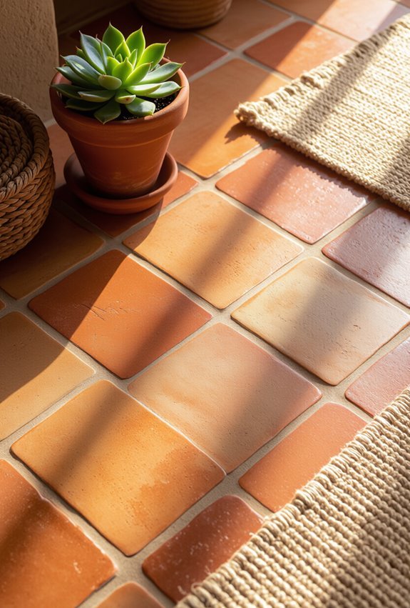 handmade earthy terracotta warmth