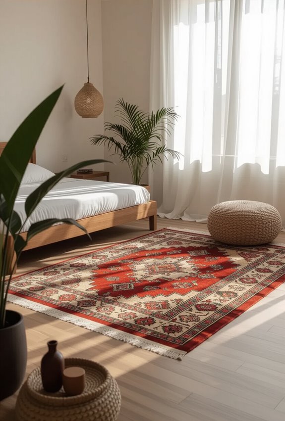 handmade eco kilim warmth