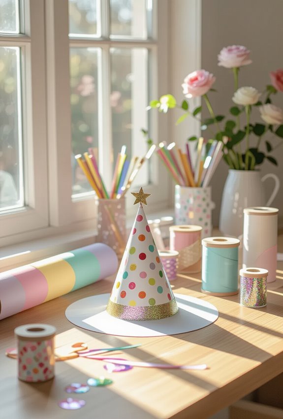 handmade personalized party crowns