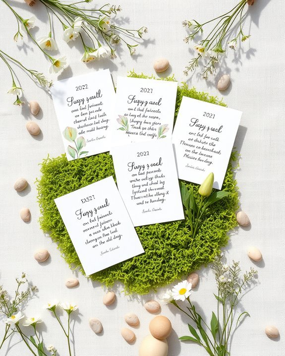 handmade scripture card decor