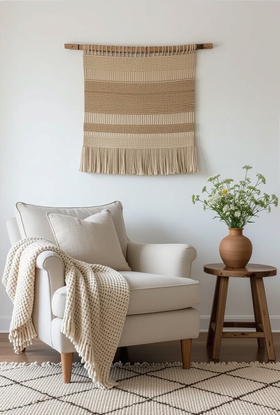 handmade vintage cozy accents