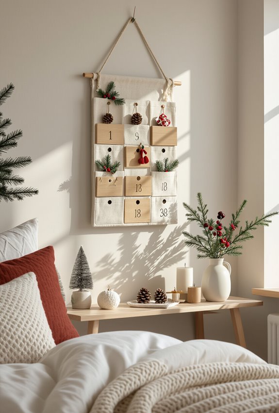 hang interactive advent calendar