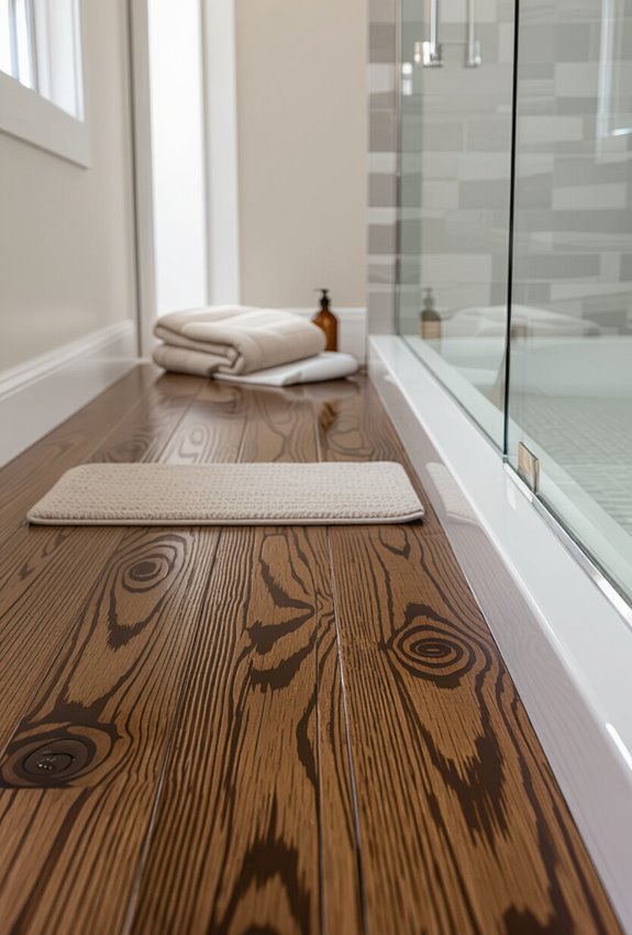 hardwood tolerates careful maintenance