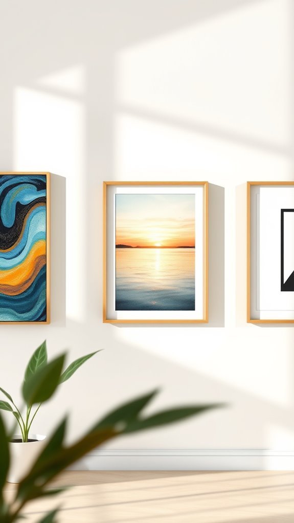 harmonious trio painting selection
