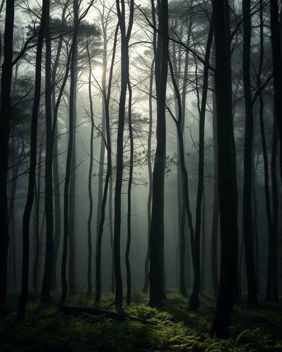 haunting beauty of trees