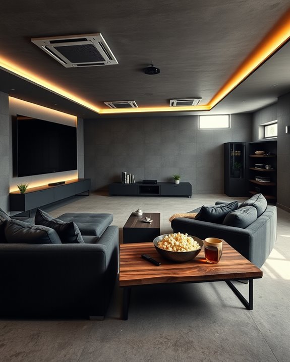 healthy basement air circulation