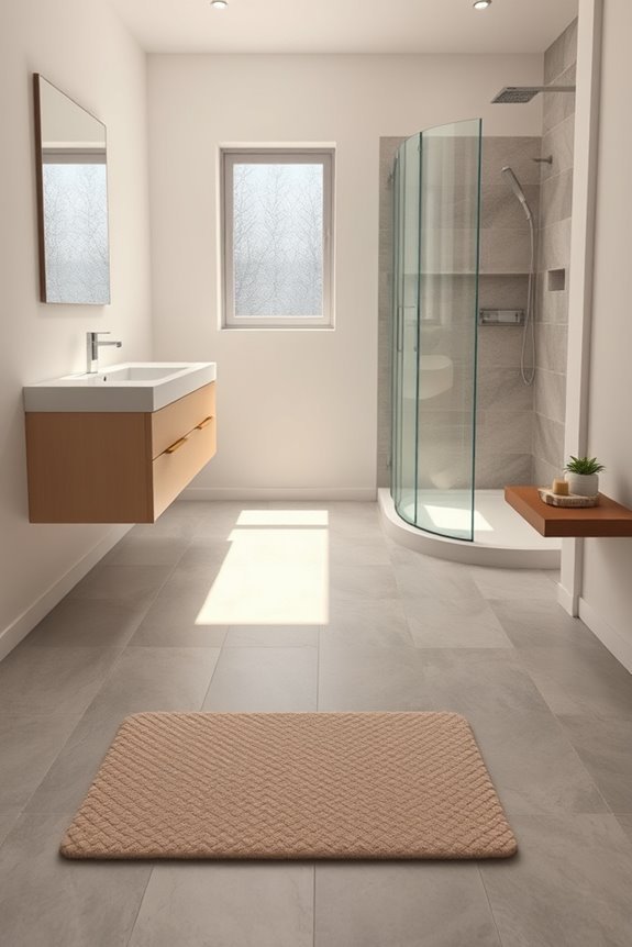 heated floors for comfort