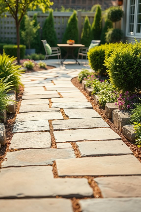 heated pathways for comfort