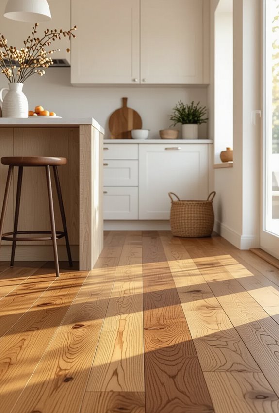 heated tiles and cork