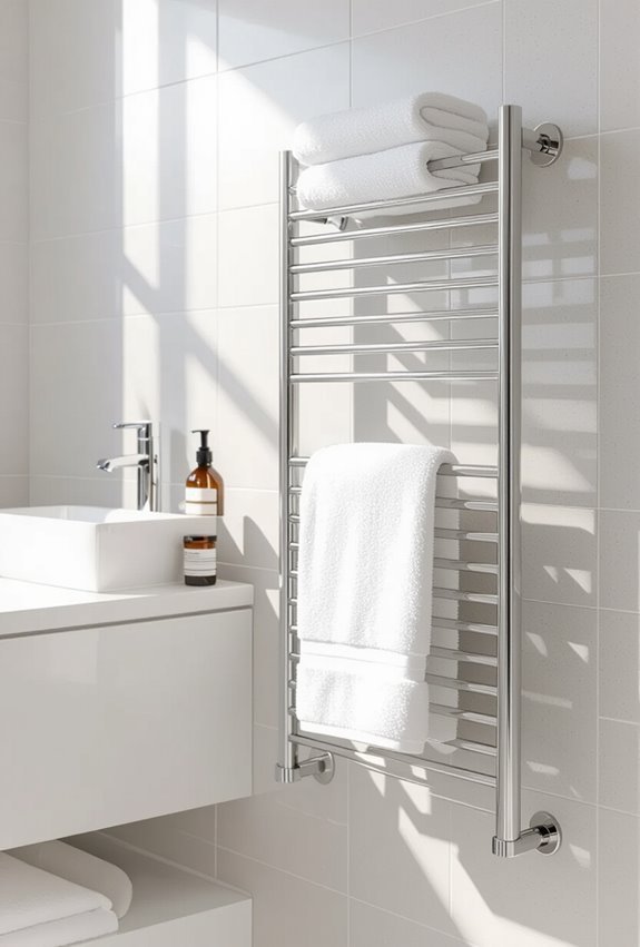 heated towel racks installed timely