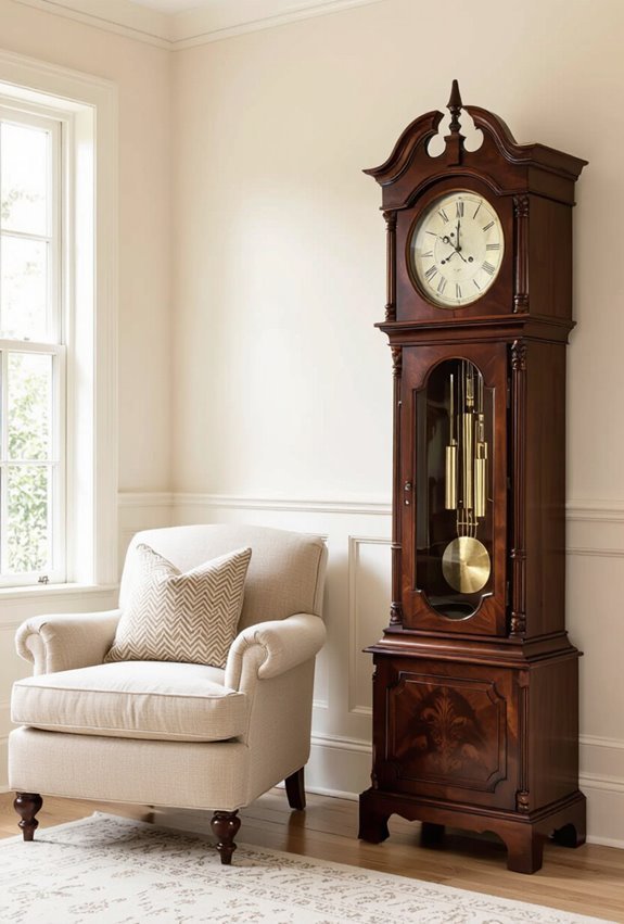 heirloom grandfather clock focalpoint