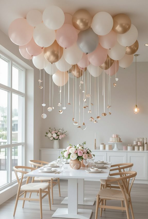 helium teardrop gradient ceiling