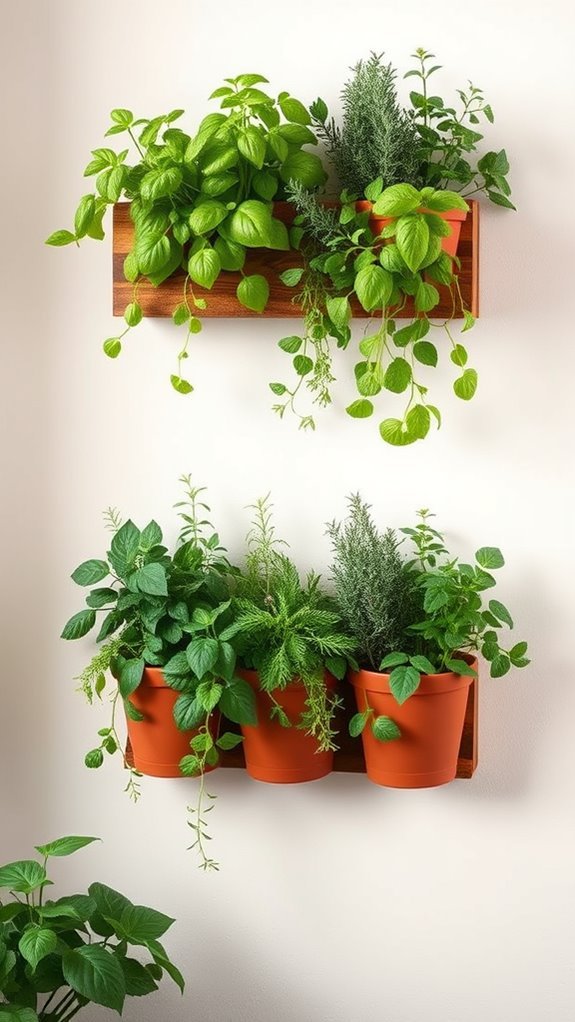 herb garden wall decor