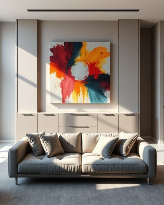 hidden compartments in artwork