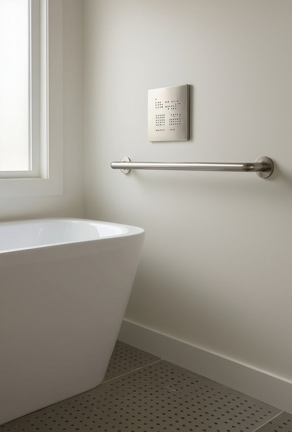 high contrast tactile braille signage