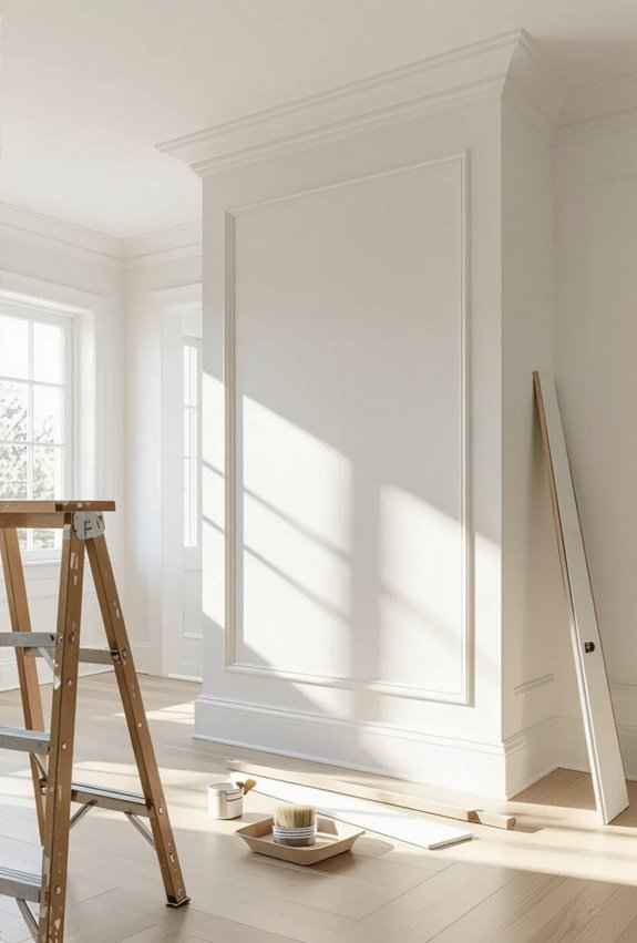 historic inspired crown molding detail