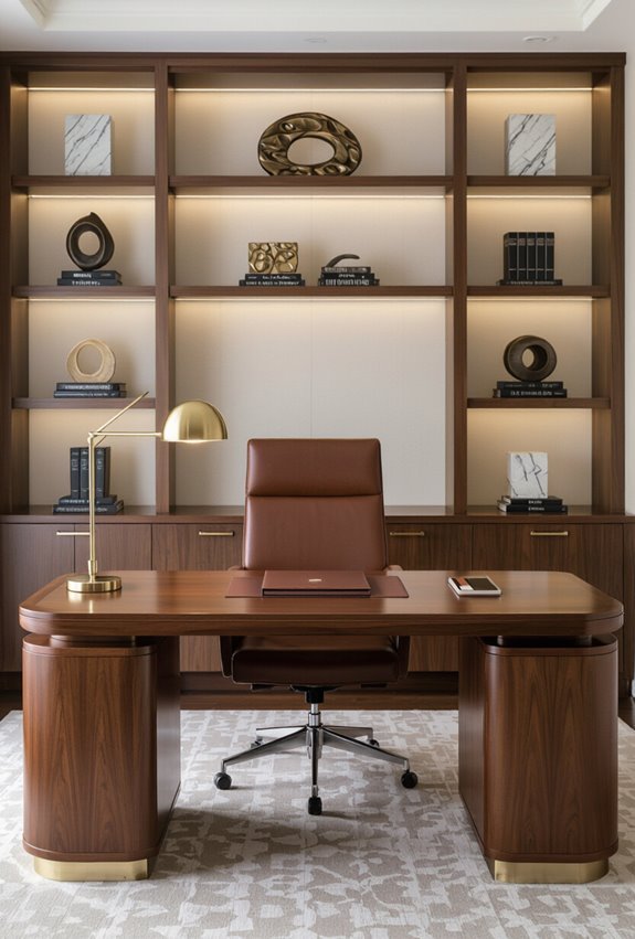 historic modern executive workspace blend