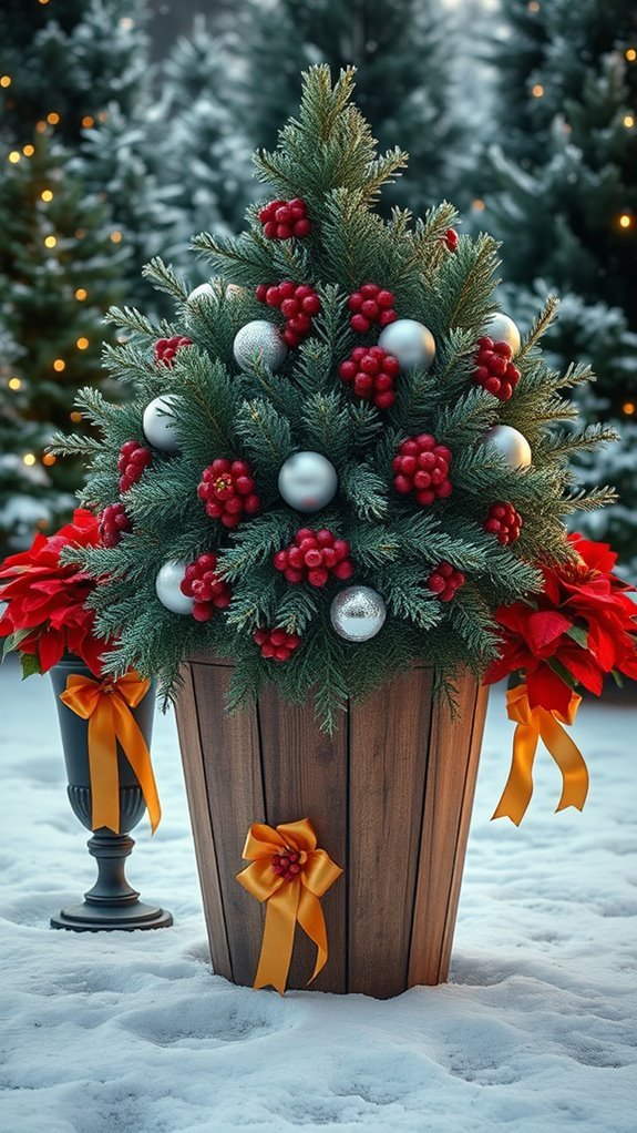holiday herb planter ideas