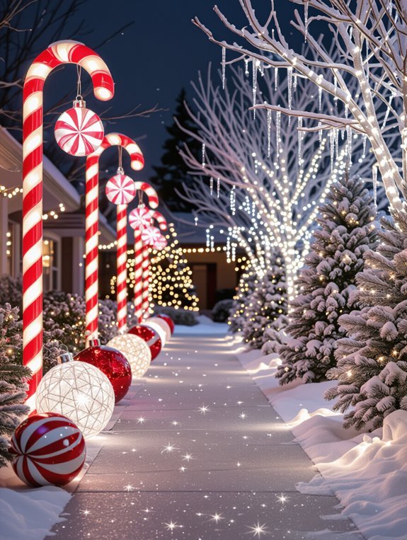 holiday walkway themed ideas