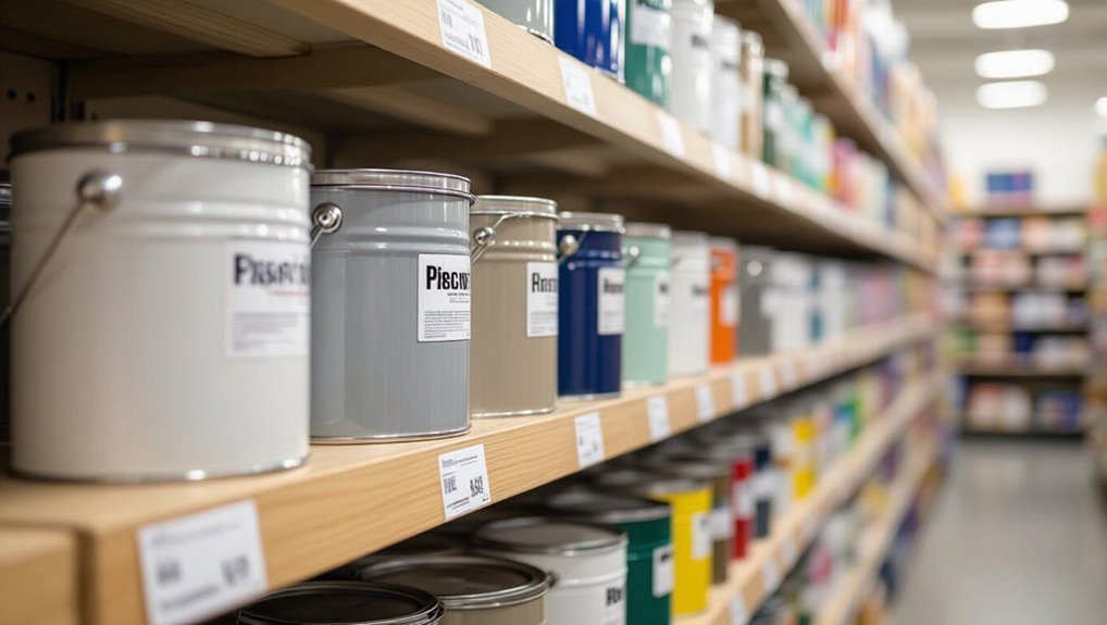 home depot paint pricing