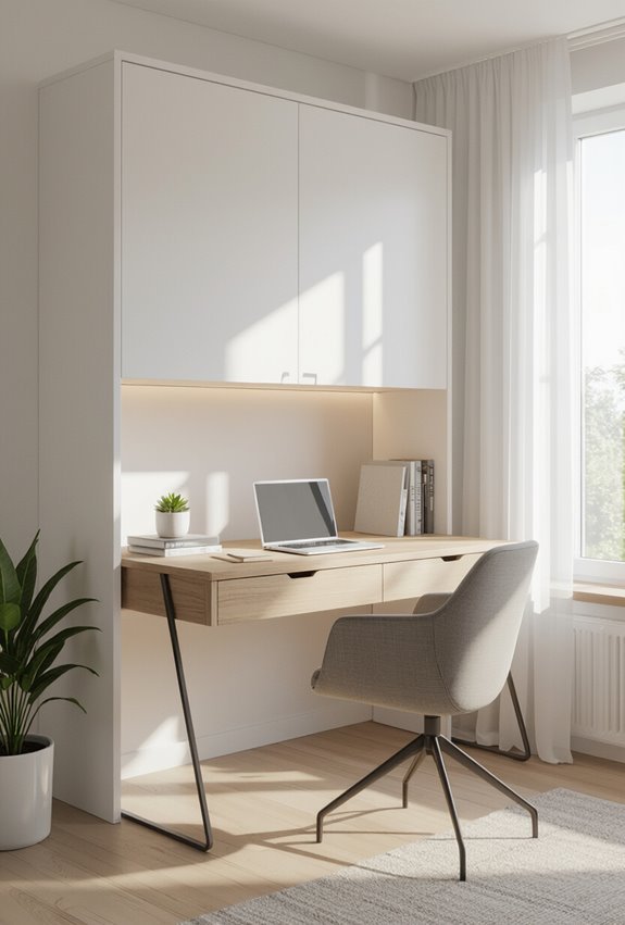 home office to bed