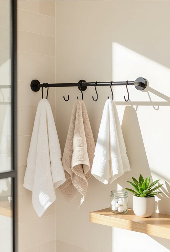 hooks and rails installation
