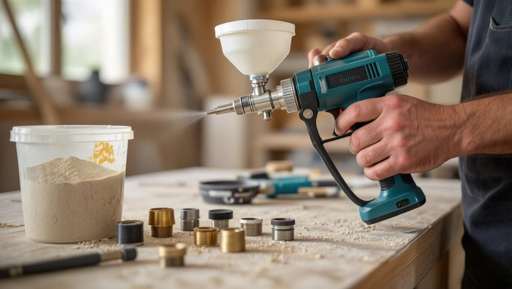 hopper gun texture application