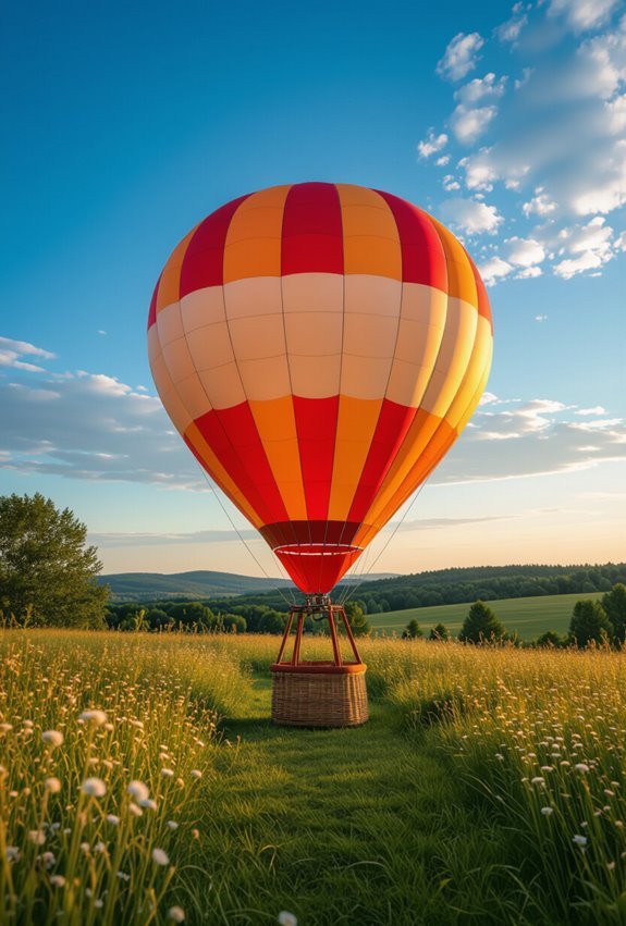 hot air balloon grand entrance