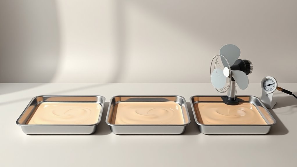 humidity and temperature influence drying