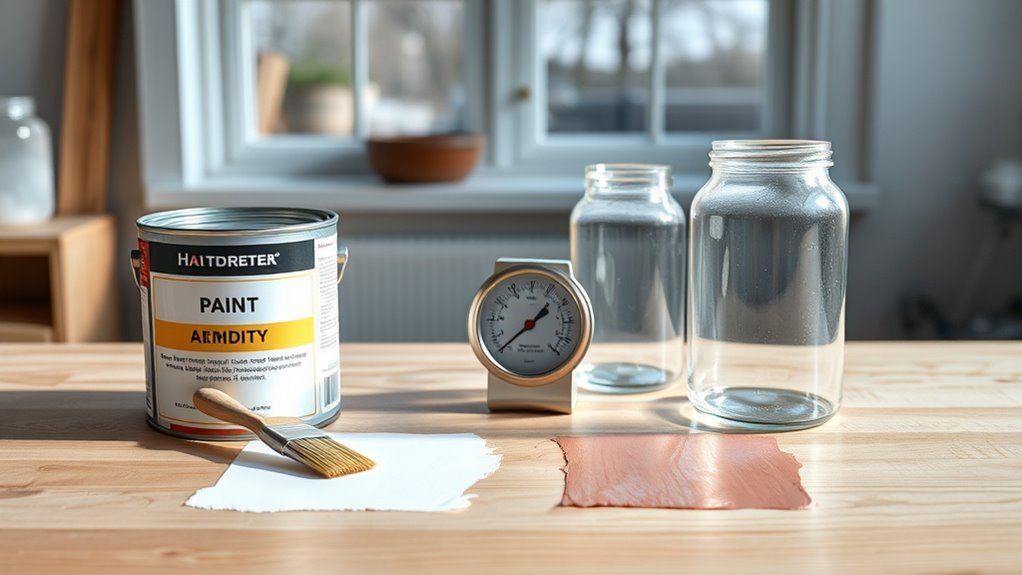 humidity impacts oil paints