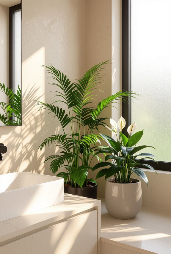 humidity loving ferns and palms