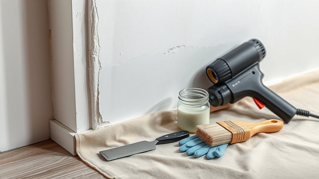 identify paint and surface