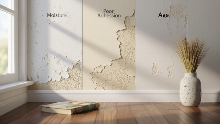 identify paint peeling causes