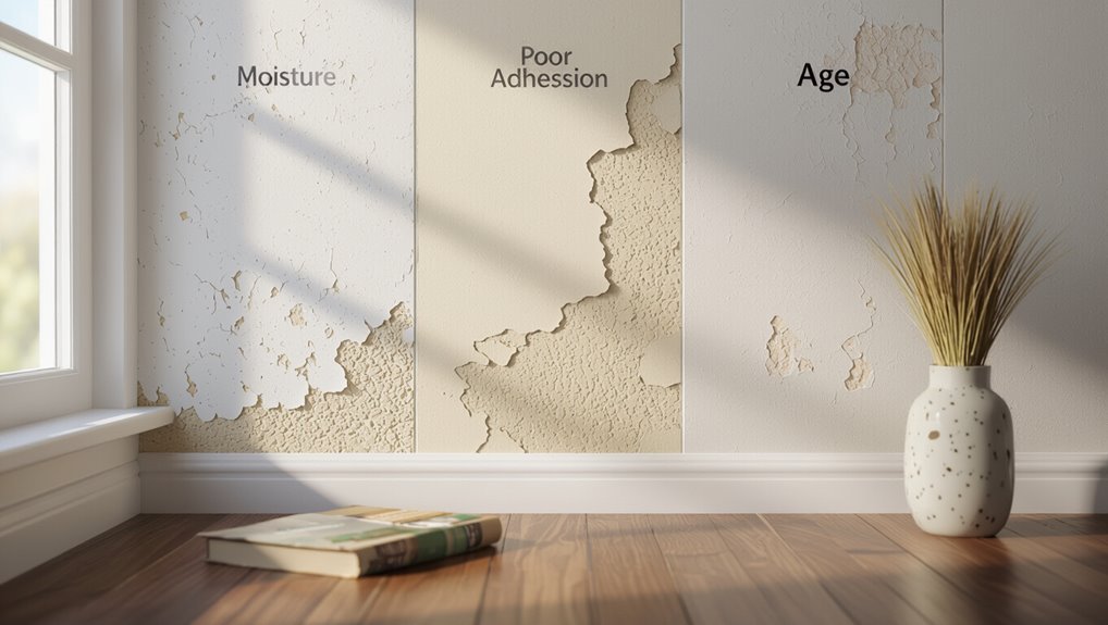 identify paint peeling causes