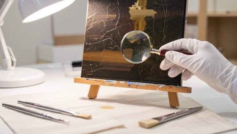 identify stain characteristics carefully