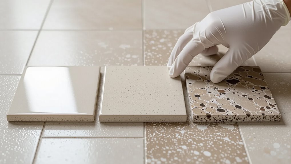 identify tile type carefully