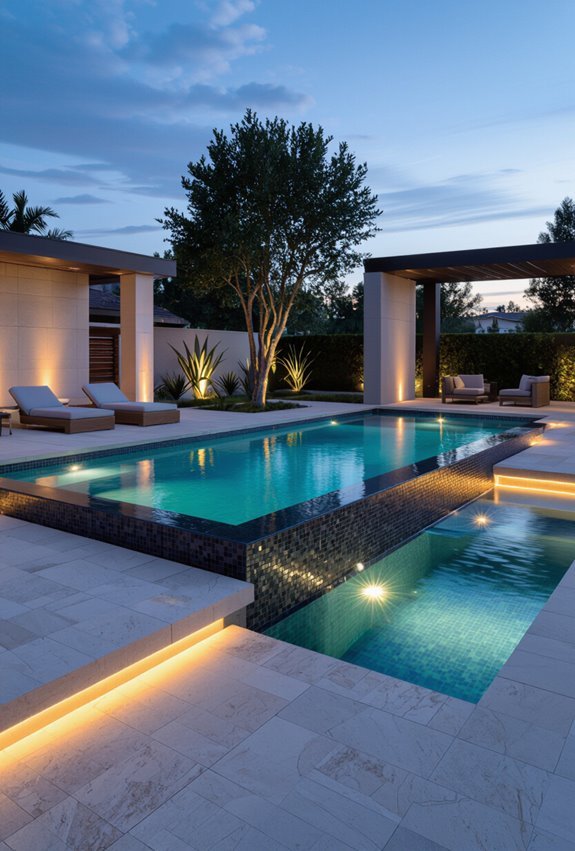 illuminate pool architecture with elegance