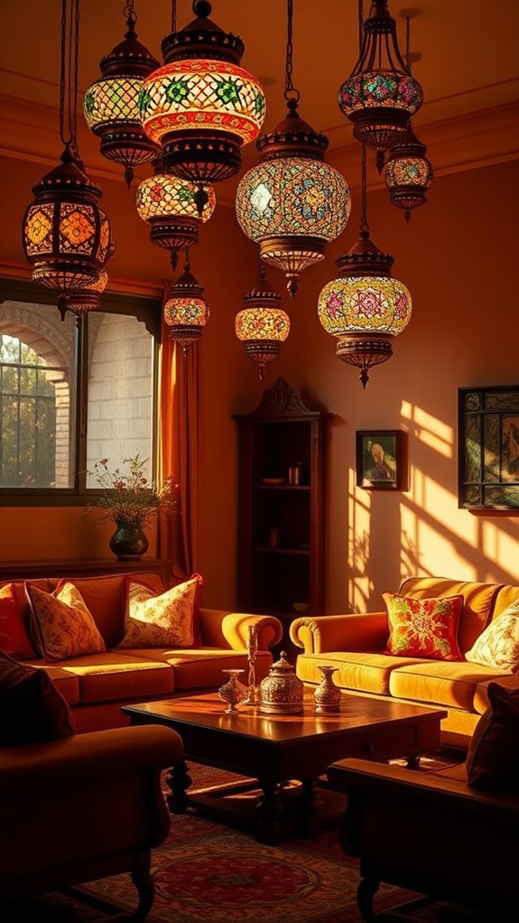 illuminate with indian lanterns