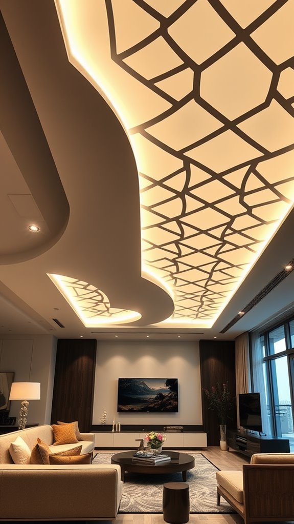 illusion of spacious ceilings