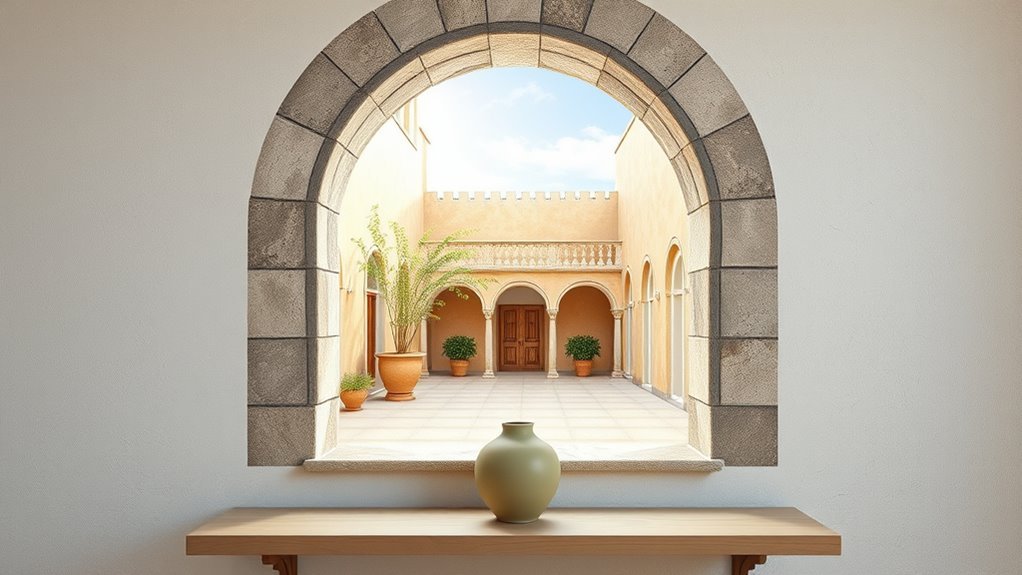 illusionary wall painting techniques