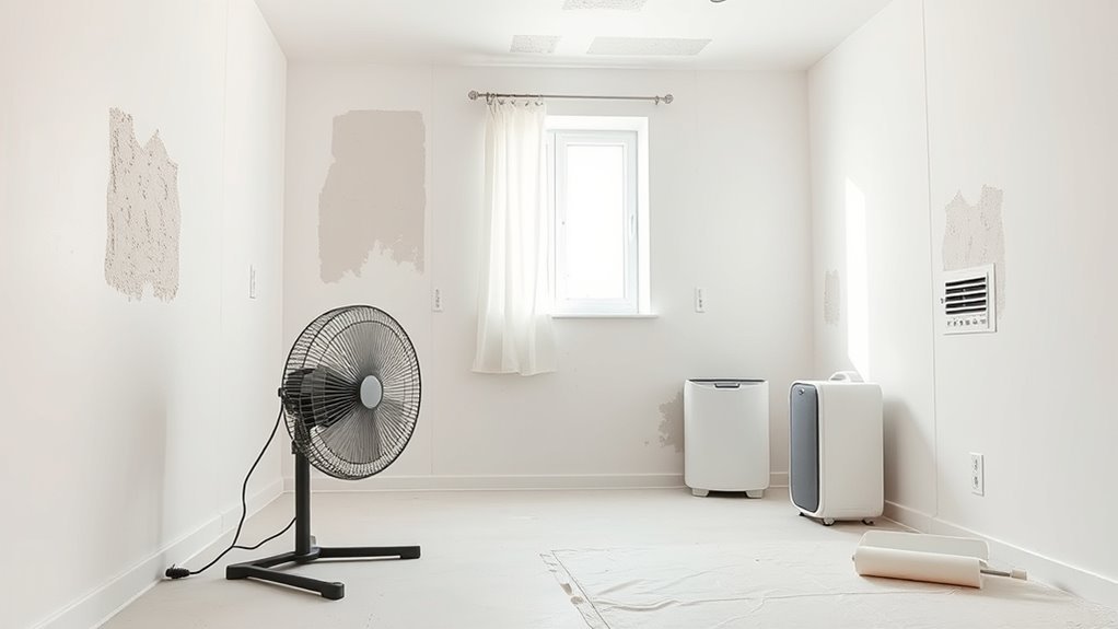 improve drying with ventilation