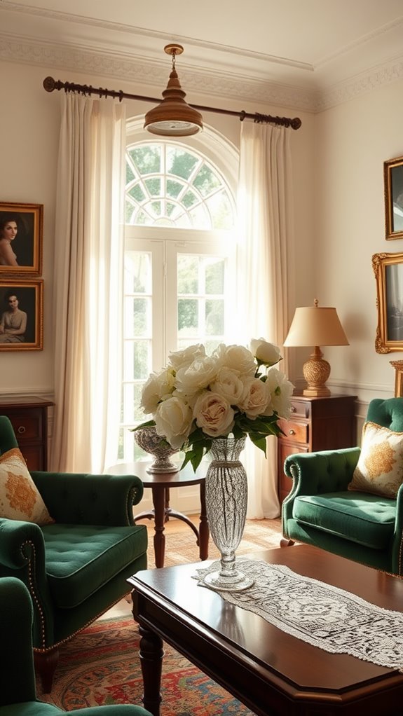 incorporate cherished family treasures