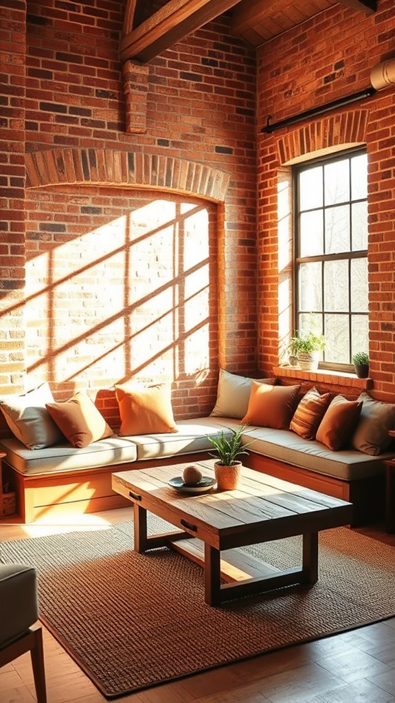 incorporate integrated bench seating