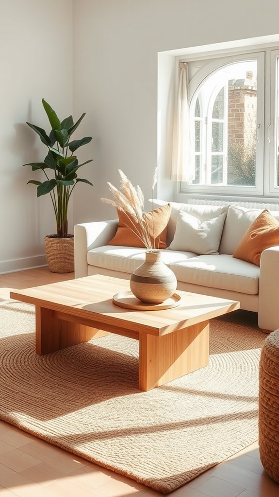 incorporate natural material textures