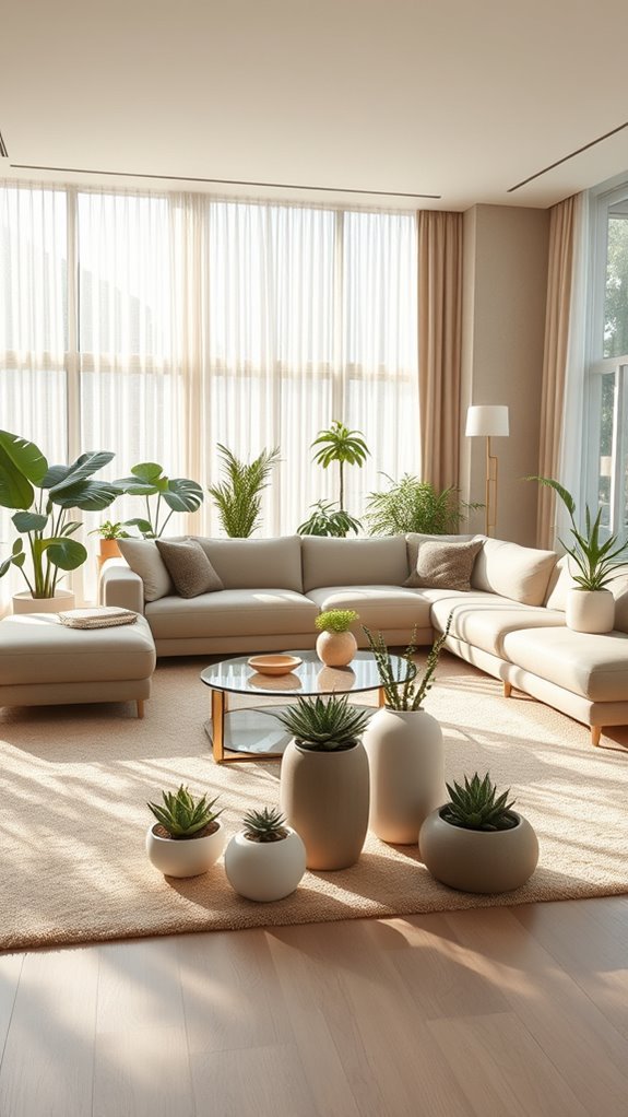 incorporate plants for freshness