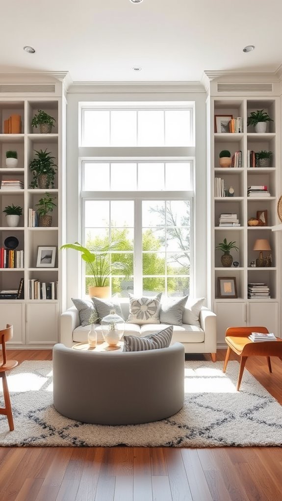 incorporate shelving for storage